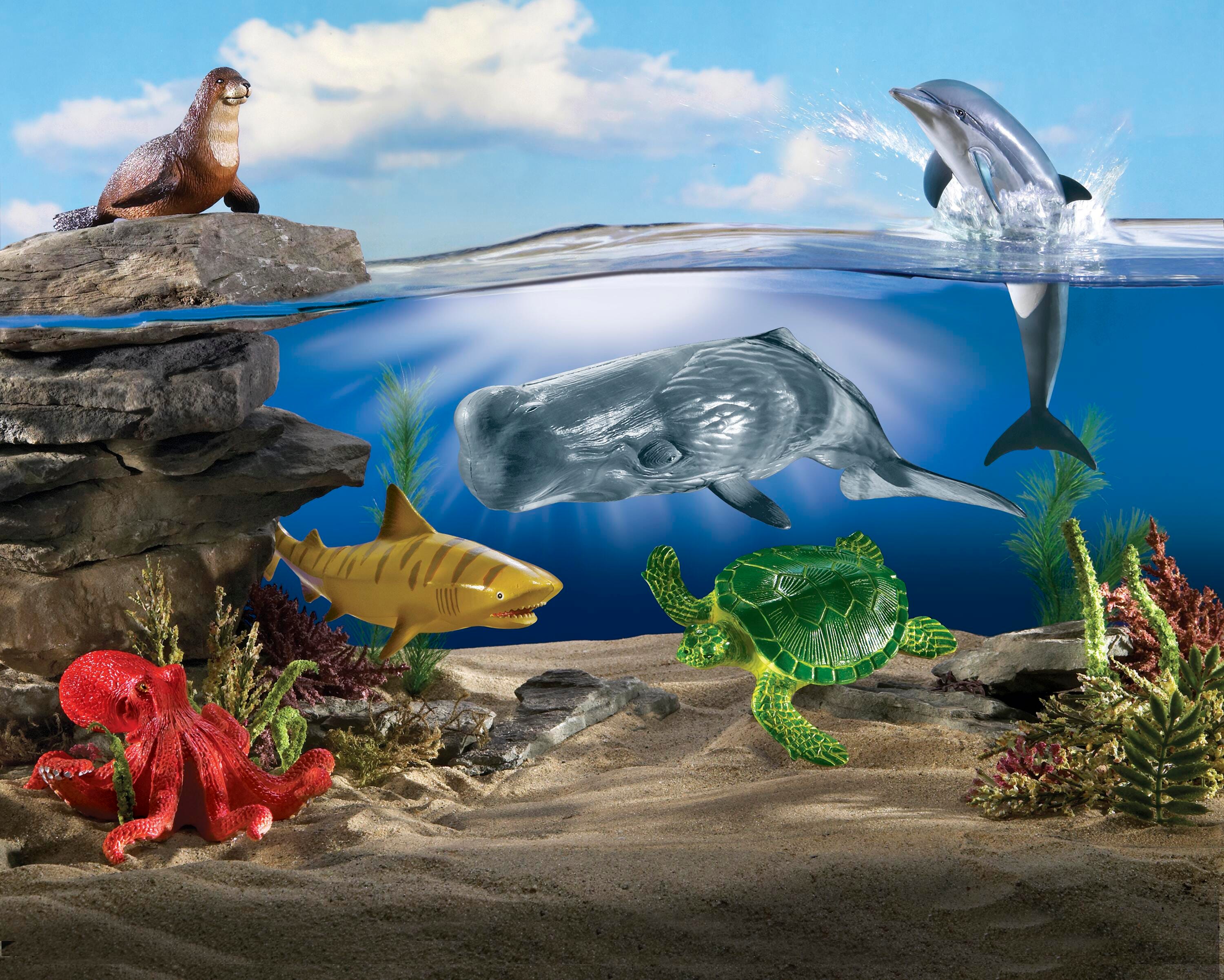 Learning Resources Assorted Jumbo Ocean Animals